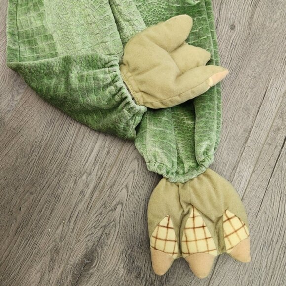 Green Dragon/Dinosaur Plush Toddler Halloween Costume Size 2-3 Yrs - Picture 6 of 14